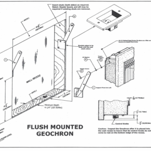 flush mount geochron